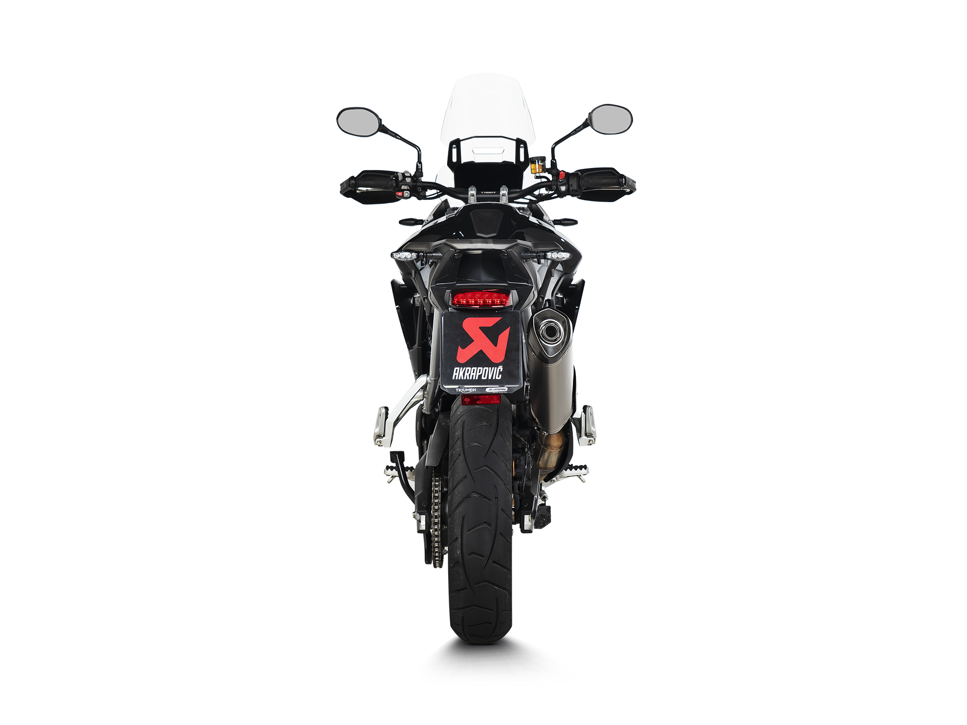 AKRAPOVIC S-T9SO3-HRT Triumph Tiger 850 / 900 (2023+) Slip-On Exhaust (titanium) – Accessories in the 2WheelsHero Motorcycle Aftermarket Accessories and Parts Online Shop