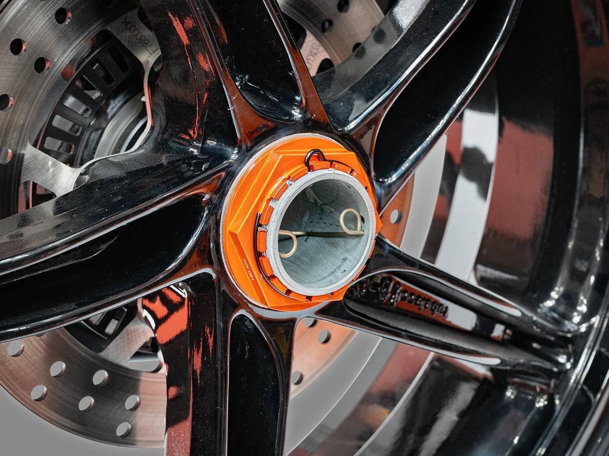 DBK DUCABIKE FDR04 KTM Super Duke (2016+) Rear Wheel Nut Safety Clip – Accessories in the Motodeal Motorcycle Aftermarket Accessories and Parts Online Shop