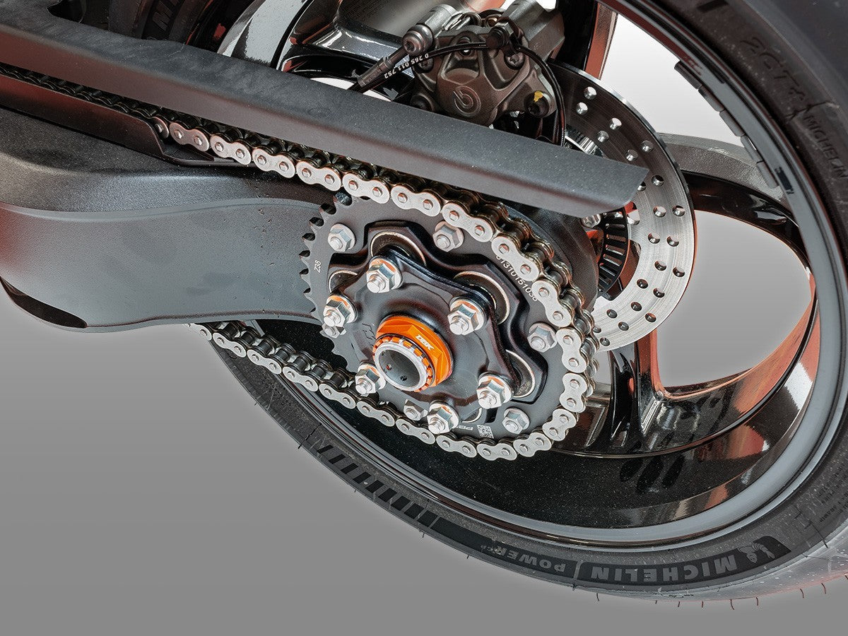 DBK DUCABIKE FDR05 KTM Super Duke (2016+) Rear Sprocket Nut Safety Clip – Accessories in the Motodeal Motorcycle Aftermarket Accessories and Parts Online Shop