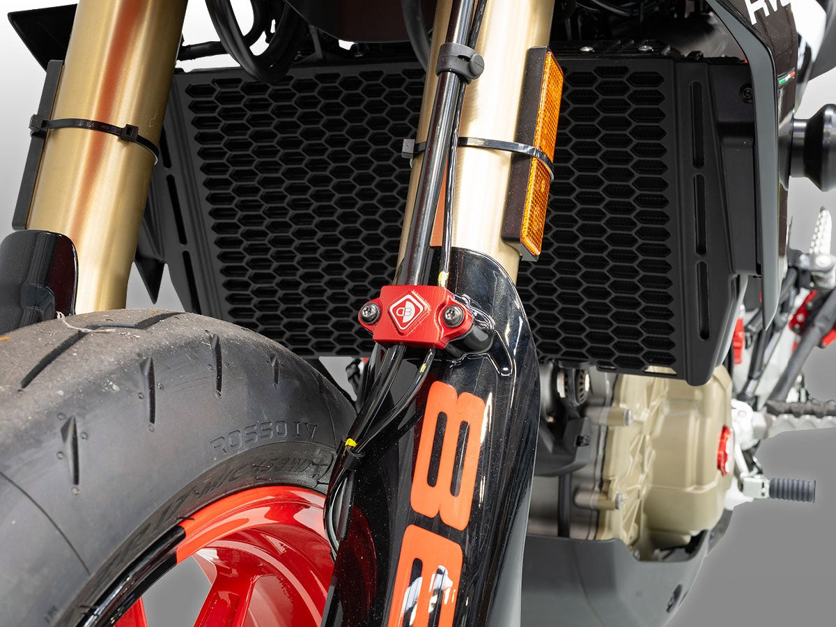 FPA01 - DBK Ducati Hypermotard 698 Mono / RVE (2024+) Brake Line Cable Holder – Accessories in the Motodeal Motorcycle Aftermarket Accessories and Parts Online Shop