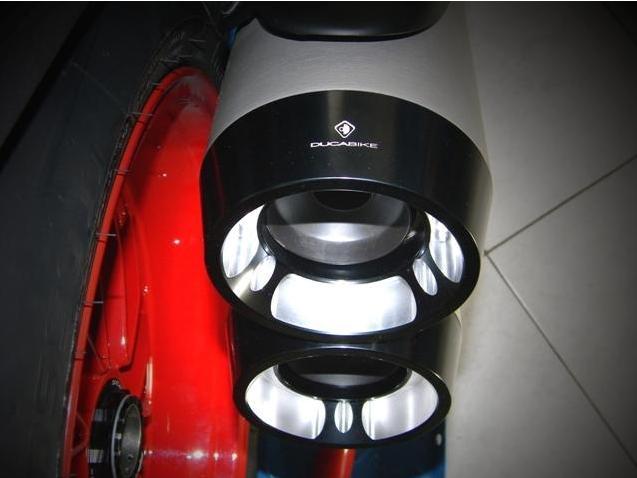 FSD01 - DUCABIKE Ducati Diavel Exhaust Bottom – Accessories in the Motodeal Motorcycle Aftermarket Accessories and Parts Online Shop