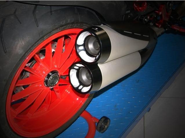 FSD01 - DUCABIKE Ducati Diavel Exhaust Bottom – Accessories in the Motodeal Motorcycle Aftermarket Accessories and Parts Online Shop