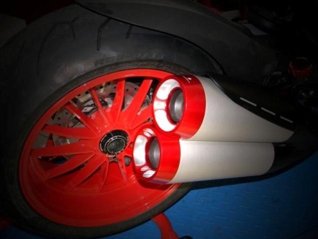 FSD01 - DUCABIKE Ducati Diavel Exhaust Bottom – Accessories in the Motodeal Motorcycle Aftermarket Accessories and Parts Online Shop