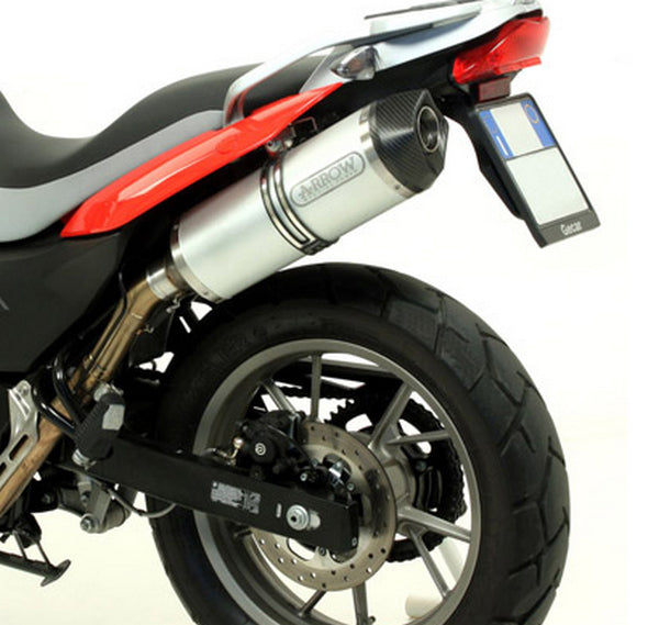 ARROW 71453MI+72615AK BMW G650GS/Sertao (2011+) Aluminum Slip-on Exhaust "Race Tech" – Accessories in the 2WheelsHero Motorcycle Aftermarket Accessories and Parts Online Shop