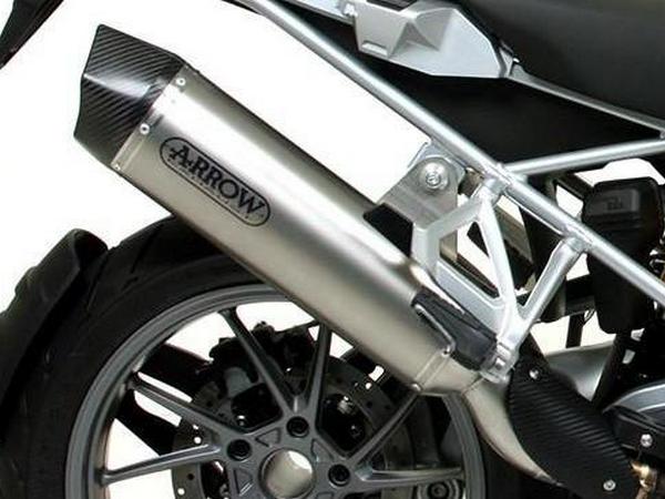 ARROW 71805PK BMW R1200GS/Adventure (2013+) Titanium Slip-on Exhaust "Maxi Race Tech" – Accessories in the 2WheelsHero Motorcycle Aftermarket Accessories and Parts Online Shop