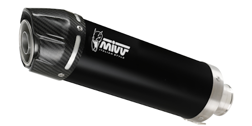 MIVV H.043 HONDA CBR 125 R ( 2004 / 10 ) Full System Exhaust "GP" (black + carbon cap; approved) – Accessories in the 2WheelsHero Motorcycle Aftermarket Accessories and Parts Online Shop