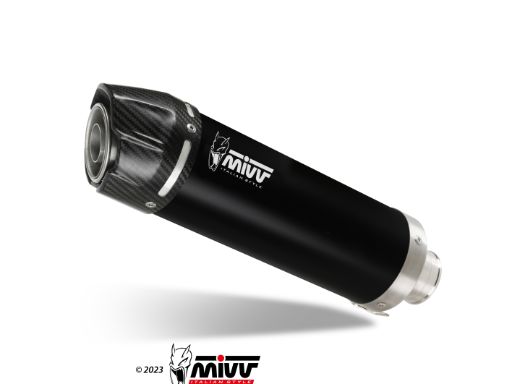 MIVV Y.033 YAMAHA FZ8 / FAZER 8 (2010 - 2016) Slip On Exhaust "GP" (Black + Crabon Cap; approved) – Accessories in the 2WheelsHero Motorcycle Aftermarket Accessories and Parts Online Shop