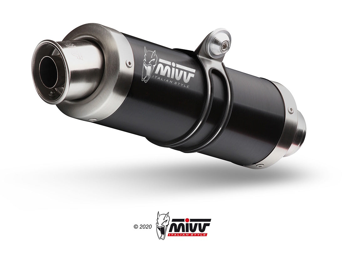 MIVV H.047 HONDA CBR 250 R ( 2011 / 14 ) Slip on Exhaust "GP" (black; approved) – Accessories in the 2WheelsHero Motorcycle Aftermarket Accessories and Parts Online Shop