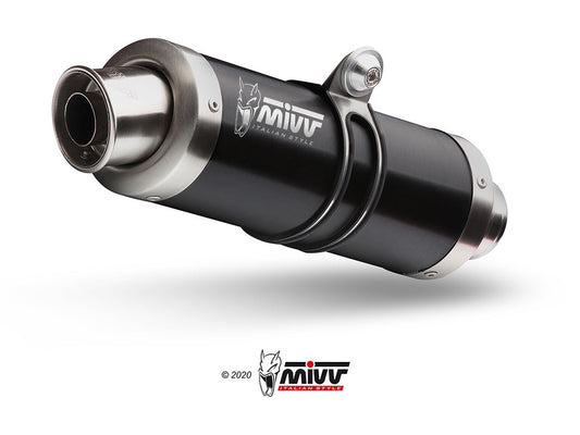 MIVV H.047 HONDA CBR 250 R ( 2011 / 14 ) Slip on Exhaust "GP" (black; approved) – Accessories in the 2WheelsHero Motorcycle Aftermarket Accessories and Parts Online Shop