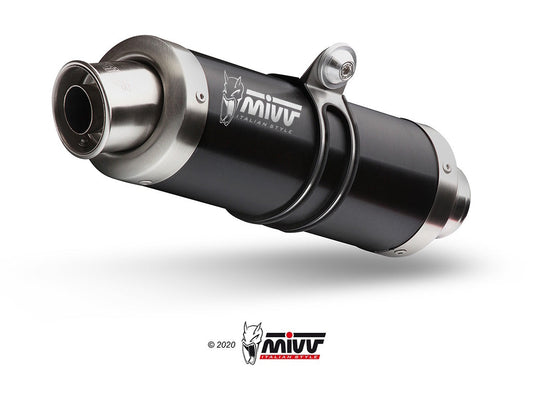 MIVV KT.015 KTM RC 390 ( 2014 / 16 ) Full System Exhaust "GP" ( black; approved) – Accessories in the 2WheelsHero Motorcycle Aftermarket Accessories and Parts Online Shop