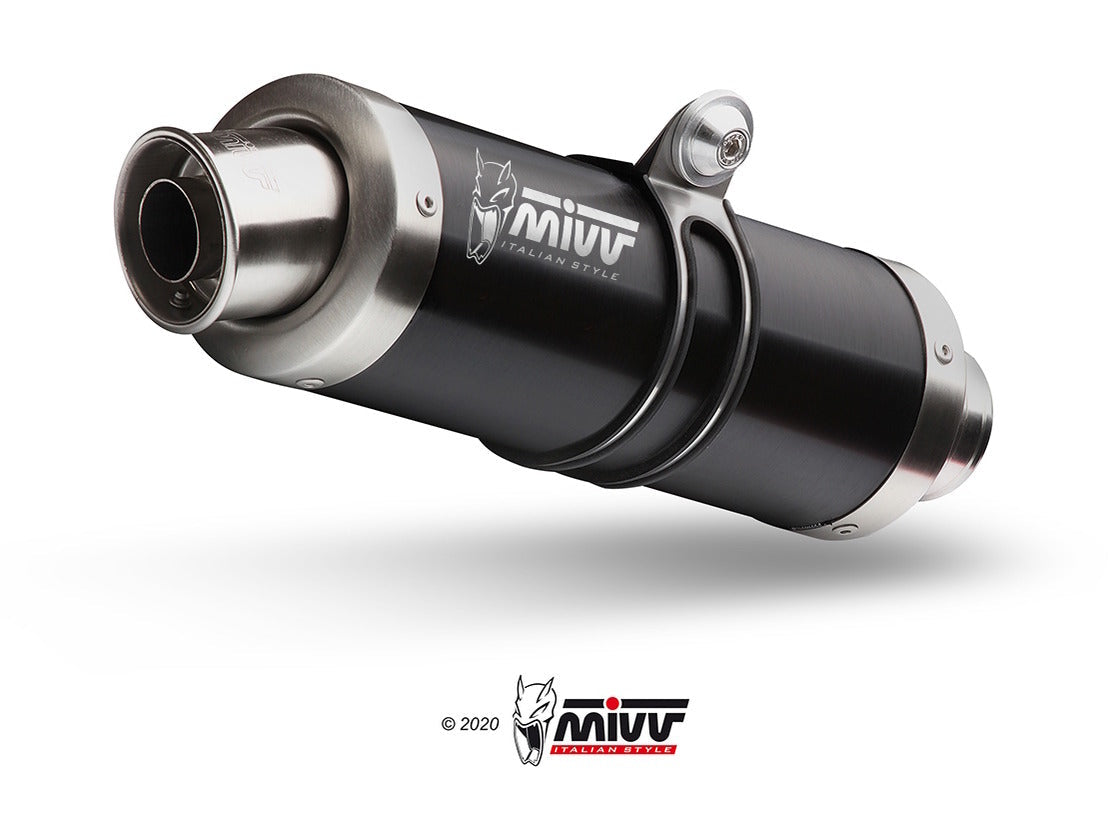 MIVV H.051 HONDA CBR 500 R ( 2013 / 15 ) Slip On Exhaust "GP" (black; approved) – Accessories in the 2WheelsHero Motorcycle Aftermarket Accessories and Parts Online Shop