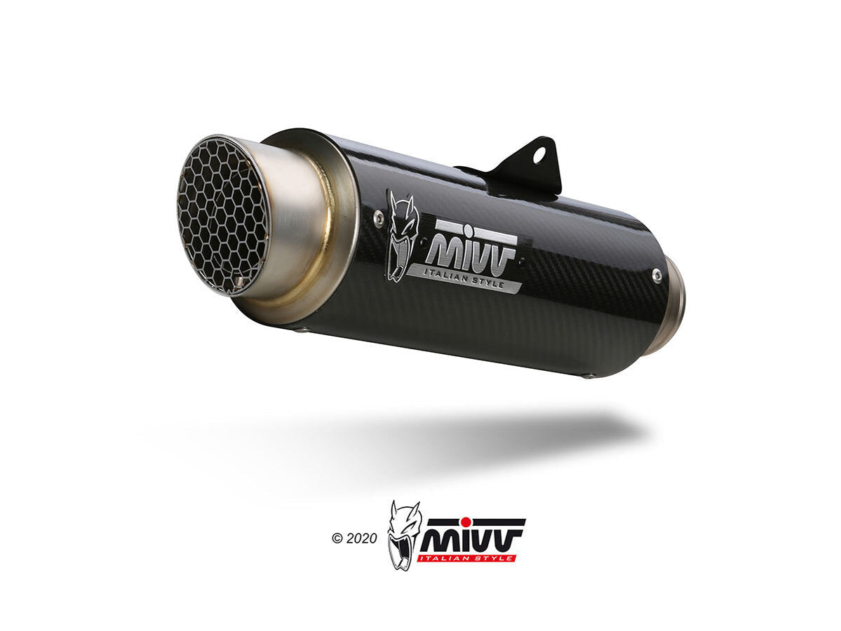 MIVV K.052 KAWASAKI Z900 ( 2020+ ) Slip-on Exhaust "GP Pro" (carbon; approved) – Accessories in the 2WheelsHero Motorcycle Aftermarket Accessories and Parts Online Shop