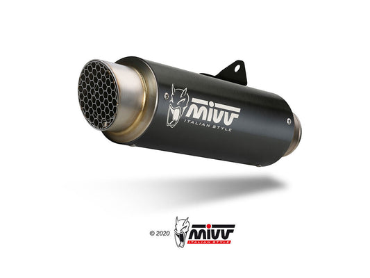 MIVV K.052 KAWASAKI Z900 ( 2020+ ) Slip-on Exhaust "GP Pro" (black; approved) – Accessories in the 2WheelsHero Motorcycle Aftermarket Accessories and Parts Online Shop