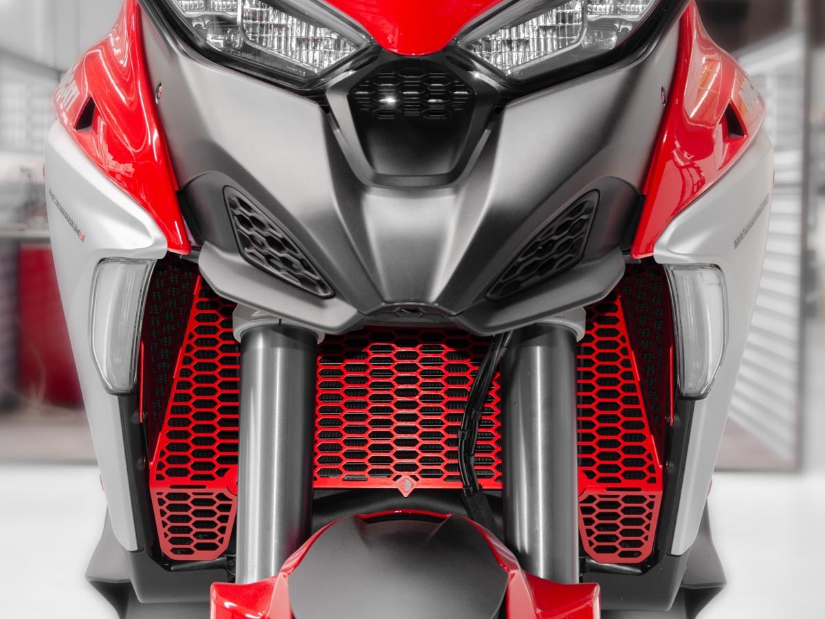 GR10 - DUCABIKE Ducati Multistrada V4 (2021+) Radiators Guard – Accessories in the Motodeal Motorcycle Aftermarket Accessories and Parts Online Shop