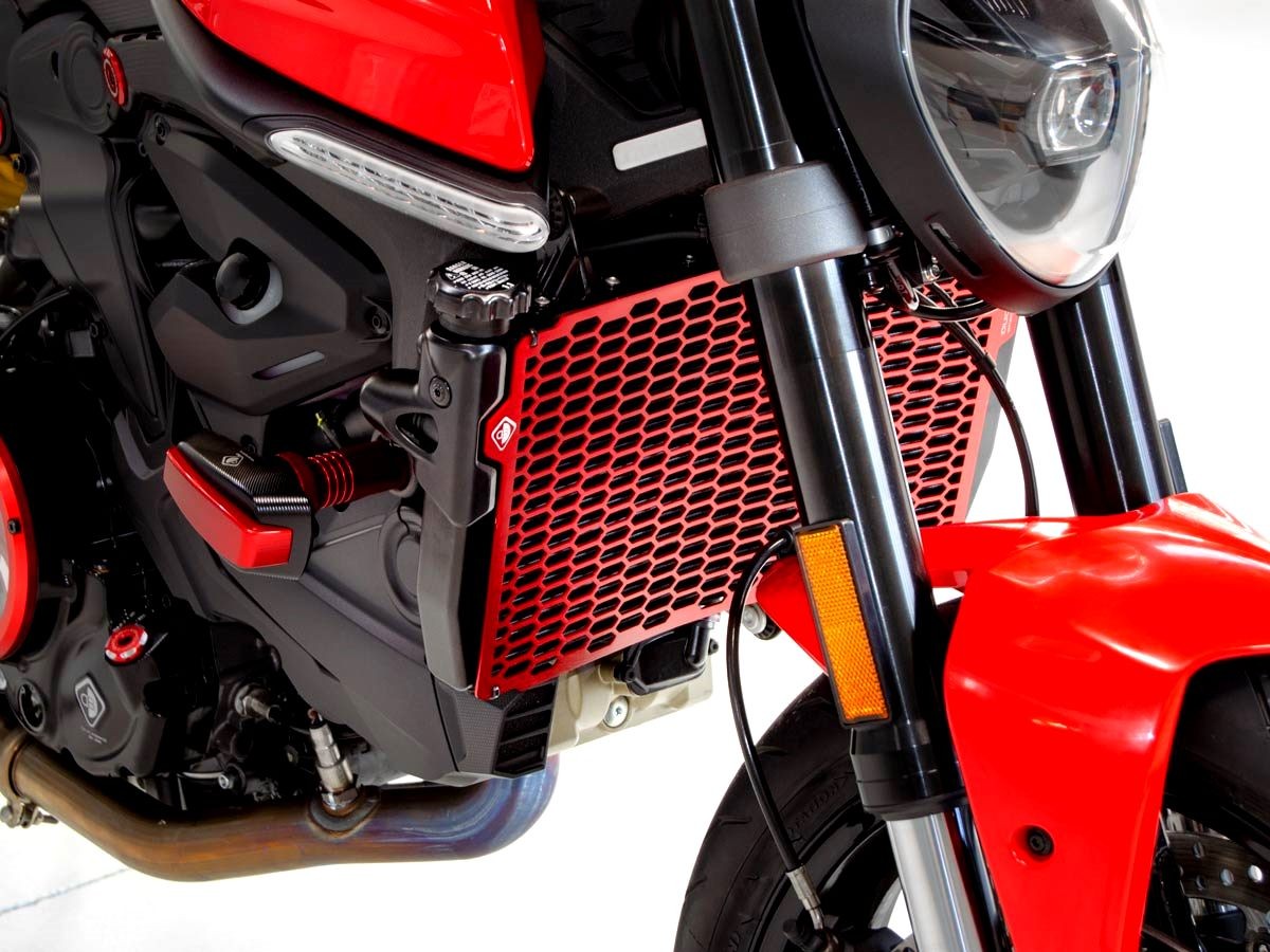 GR11 - DUCABIKE Ducati Monster 950 (2021+) Water Radiator Guard – Accessories in the Motodeal Motorcycle Aftermarket Accessories and Parts Online Shop
