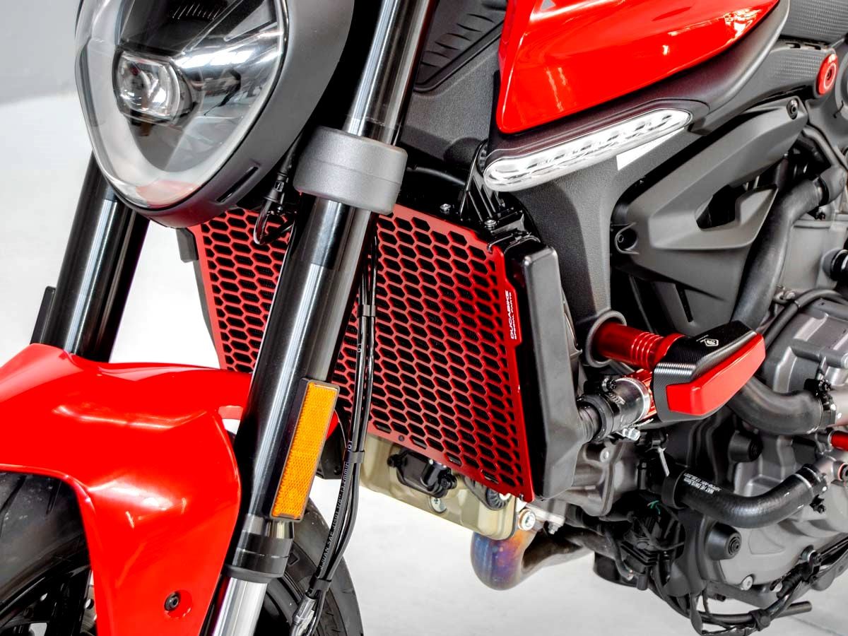 GR11 - DUCABIKE Ducati Monster 950 (2021+) Water Radiator Guard – Accessories in the Motodeal Motorcycle Aftermarket Accessories and Parts Online Shop