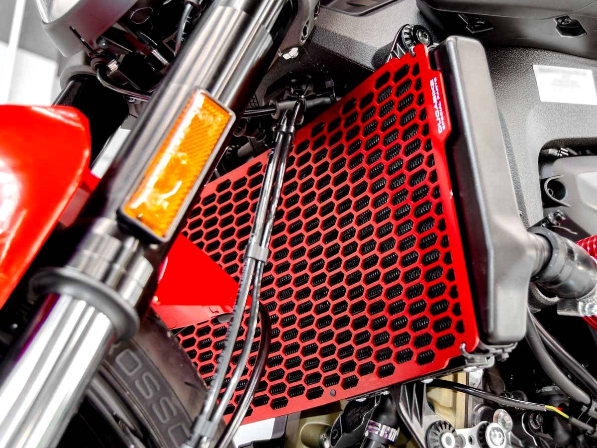 GR11 - DUCABIKE Ducati Monster 950 (2021+) Water Radiator Guard – Accessories in the Motodeal Motorcycle Aftermarket Accessories and Parts Online Shop