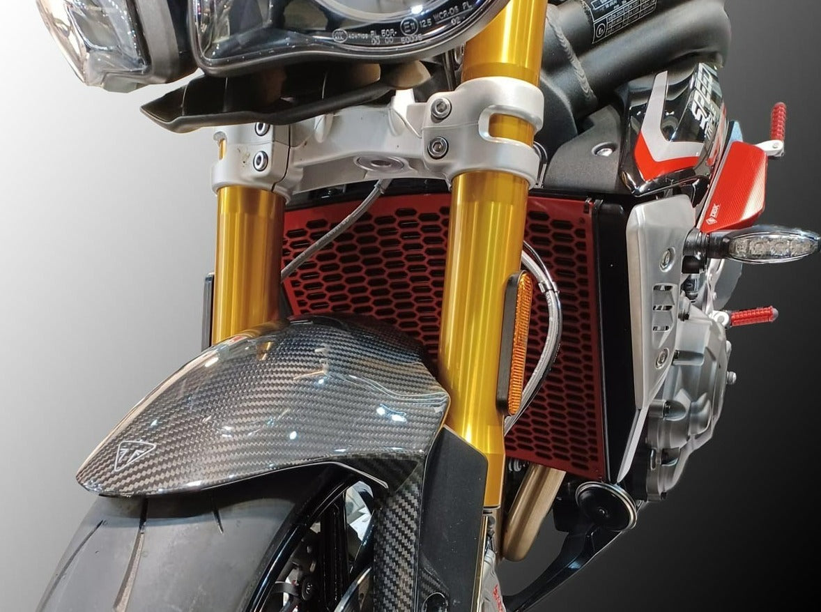 GR13 - DBK Triumph Speed Triple 1200 RS / RR Water Radiator Guard – Accessories in the Motodeal Motorcycle Aftermarket Accessories and Parts Online Shop
