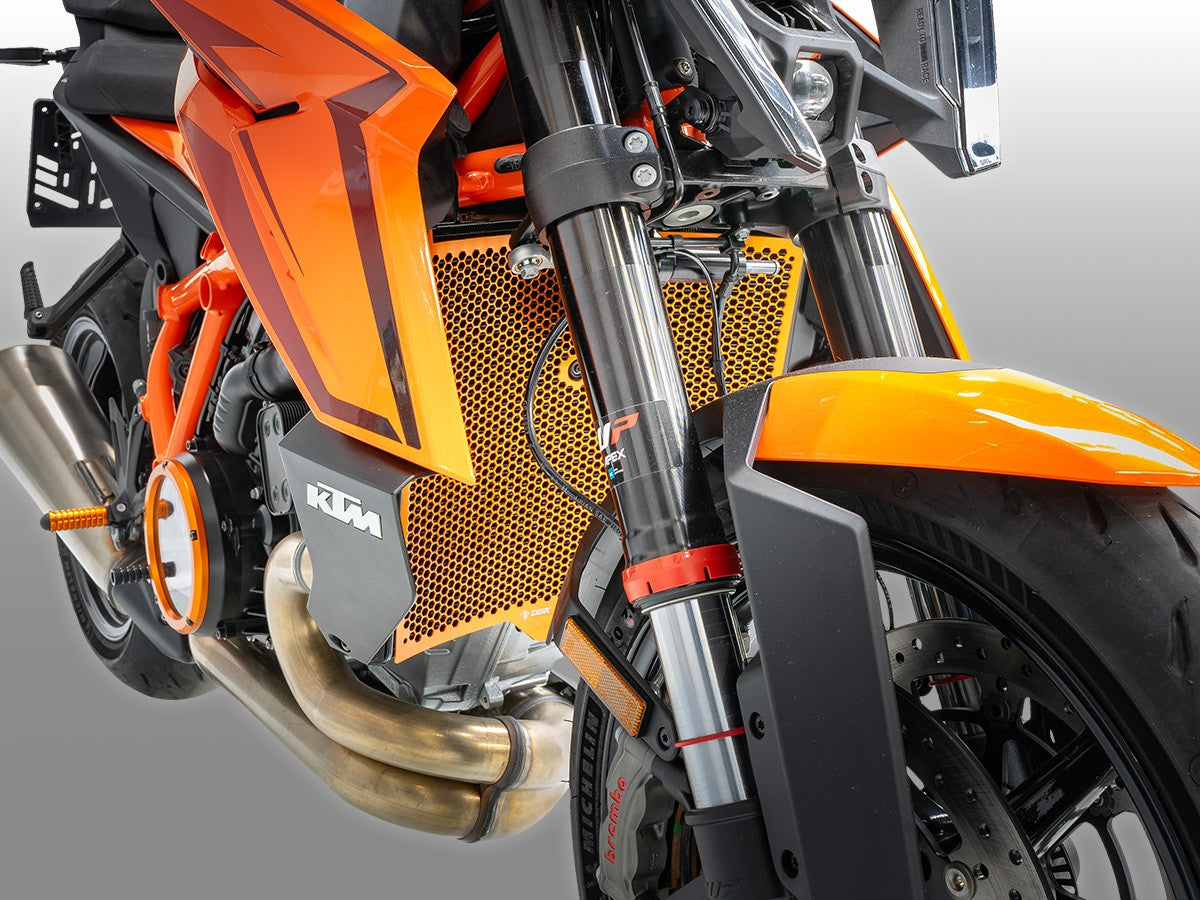DBK DUCABIKE GR29 KTM 1390 Duke (2024+) Radiator Guard – Accessories in the Motodeal Motorcycle Aftermarket Accessories and Parts Online Shop