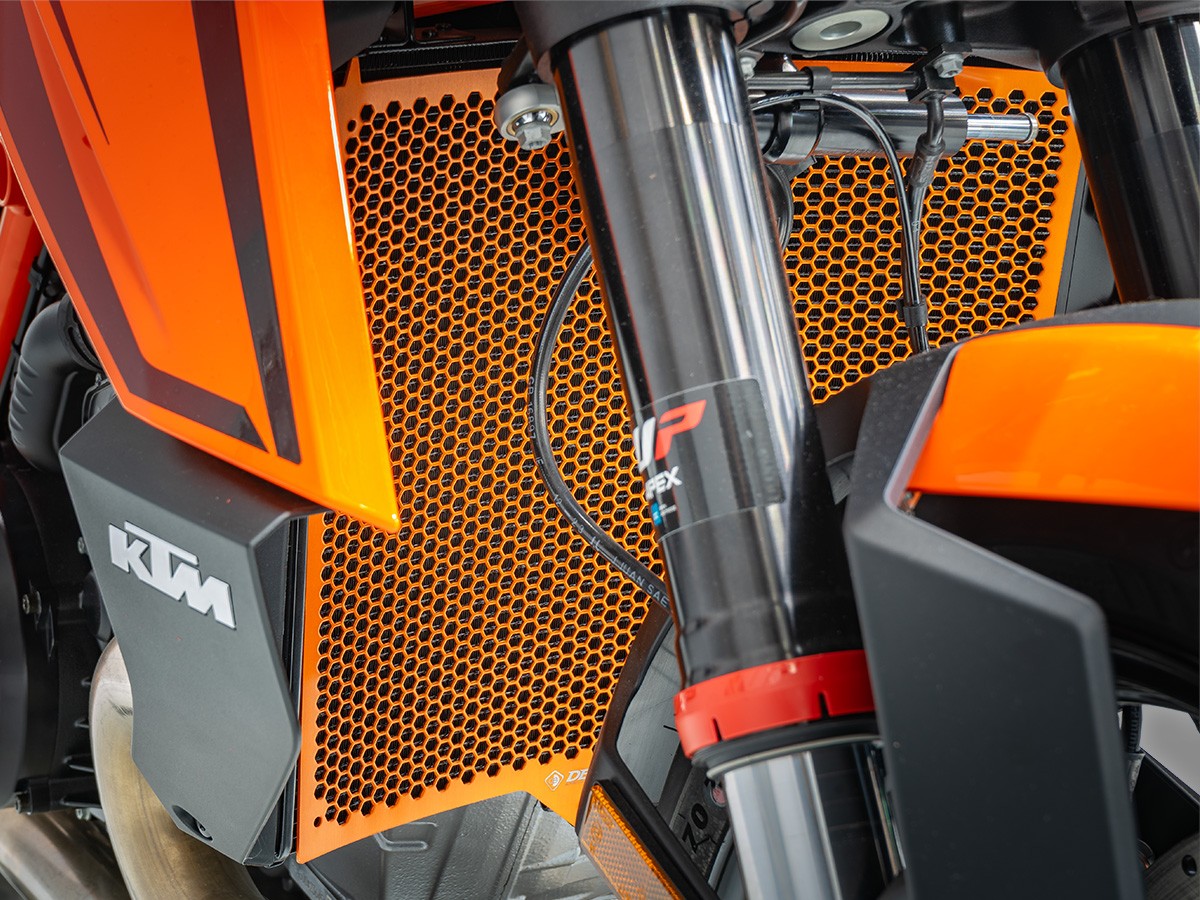 DBK DUCABIKE GR29 KTM 1390 Duke (2024+) Radiator Guard – Accessories in the Motodeal Motorcycle Aftermarket Accessories and Parts Online Shop