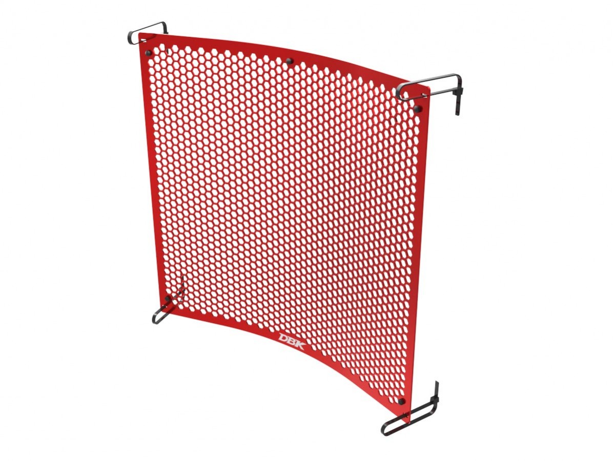 DBK DUCABIKE GR30 Triumph 765 (2023+) Radiator Guard – Accessories in the Motodeal Motorcycle Aftermarket Accessories and Parts Online Shop