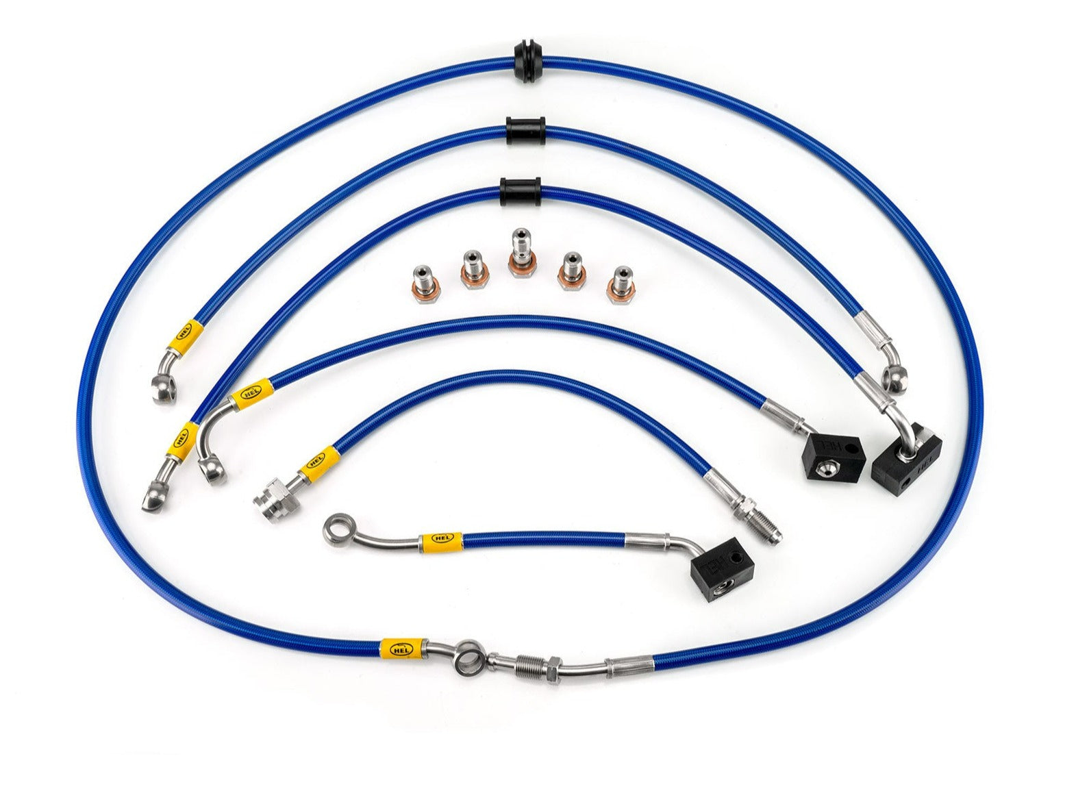 HEL PERFORMANCE HBF7029 Suzuki SFV650 Gladius ABS (09/16) Flexible Braided Brake Lines Kit (ABS replacement) – Accessories in the 2WheelsHero Motorcycle Aftermarket Accessories and Parts Online Shop