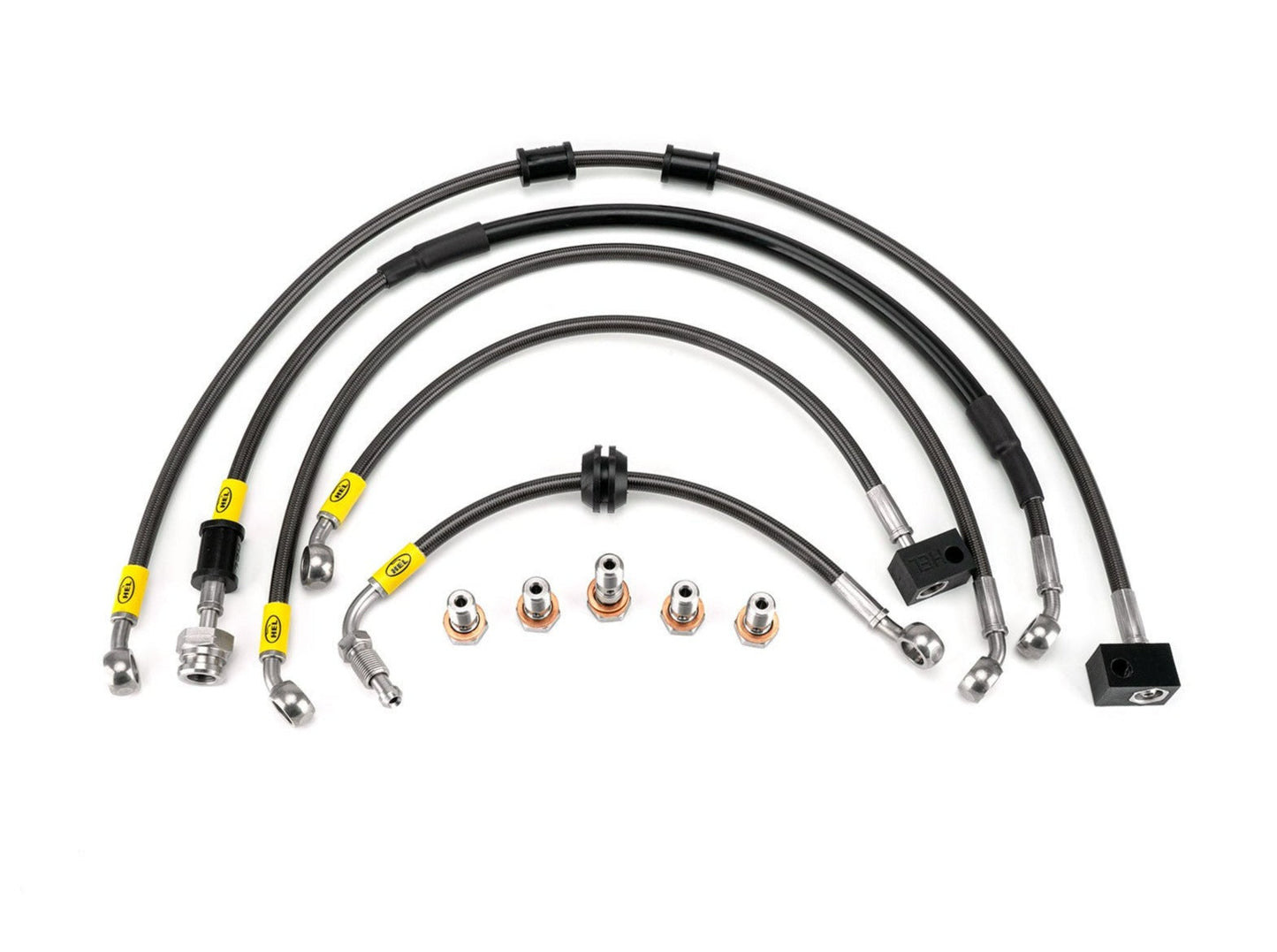 HEL PERFORMANCE HBF7098 Suzuki SV650N ABS (07/15) Flexible Braided Brake Lines Kit (ABS replacement) – Accessories in the 2WheelsHero Motorcycle Aftermarket Accessories and Parts Online Shop