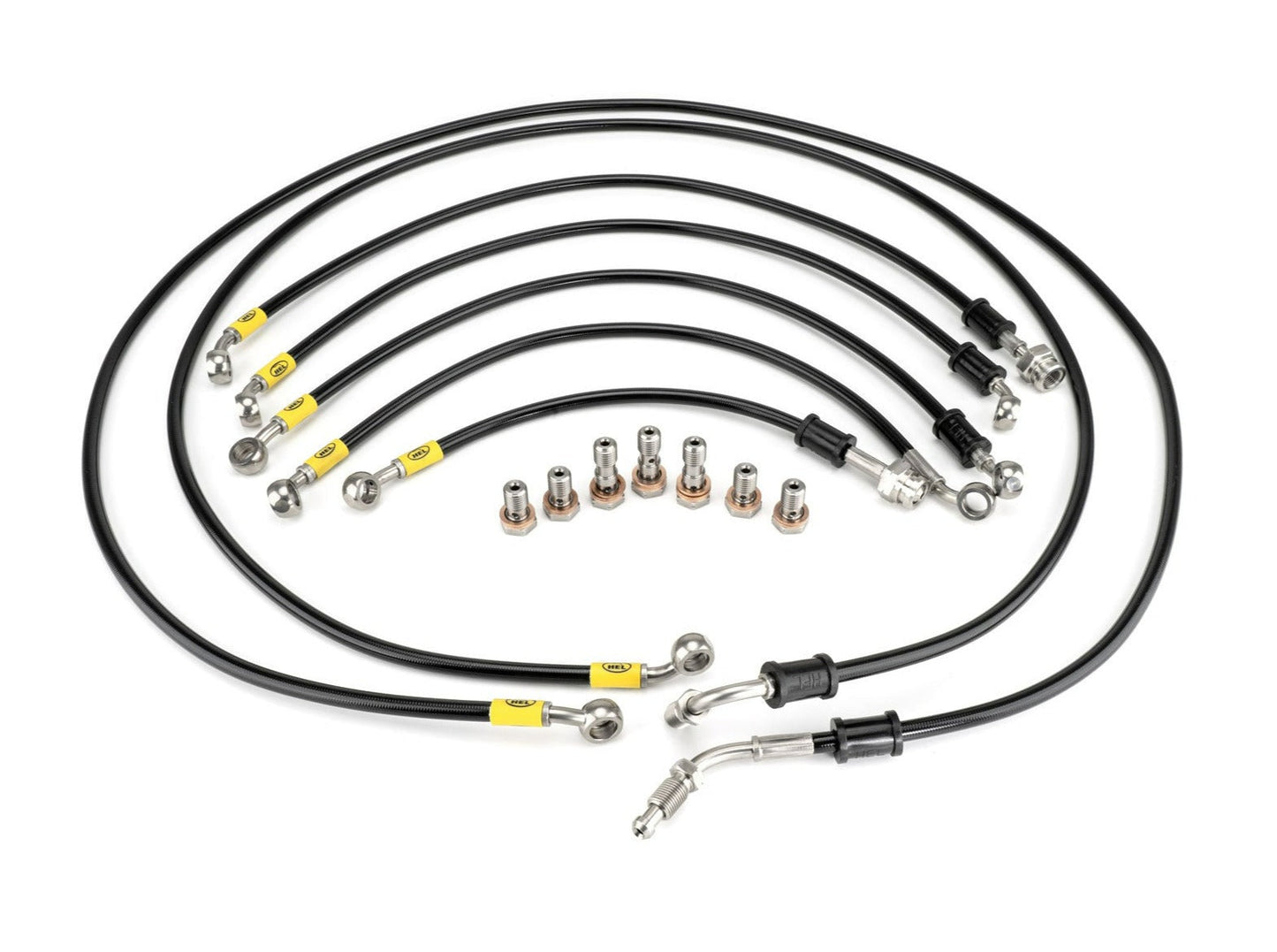 HEL PERFORMANCE HBF7837 Suzuki GSX1250FA ABS (10/14) Flexible Braided Brake Lines Kit (ABS replacement) – Accessories in the 2WheelsHero Motorcycle Aftermarket Accessories and Parts Online Shop