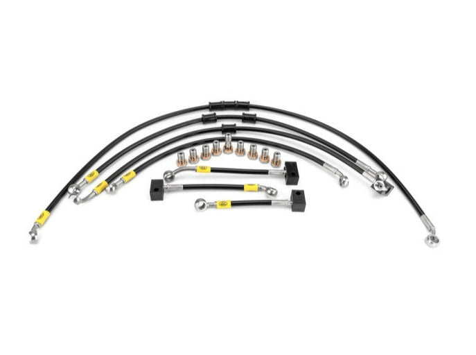 HEL PERFORMANCE HBF9685 Yamaha MT-07 ABS (13/19) Flexible Braided Brake Lines Kit (ABS replacement) – Accessories in the 2WheelsHero Motorcycle Aftermarket Accessories and Parts Online Shop