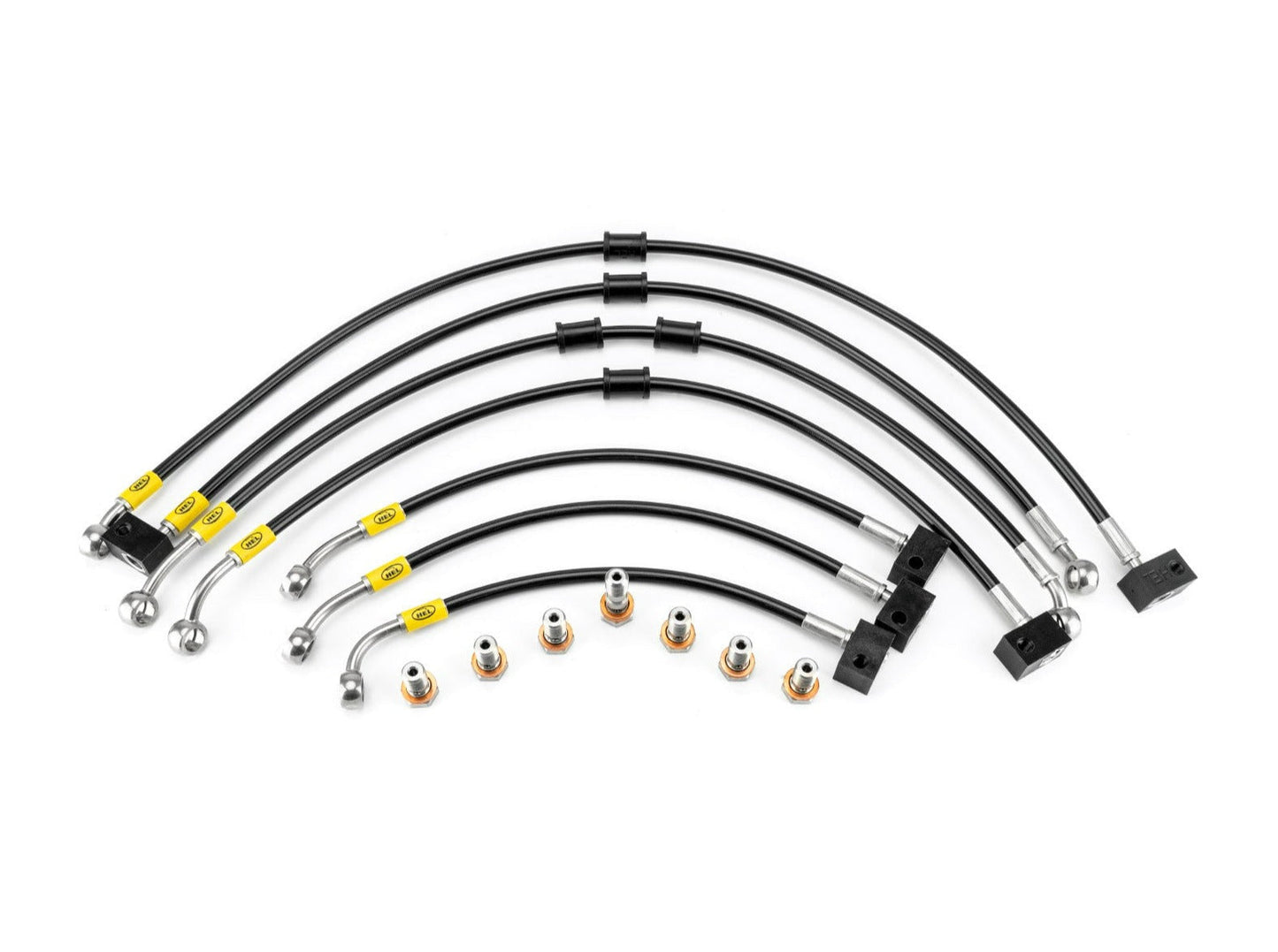 HEL PERFORMANCE HBF9019 Yamaha Tracer 900 / GT ABS (17/20) Flexible Braided Brake Lines Kit (ABS replacement) – Accessories in the 2WheelsHero Motorcycle Aftermarket Accessories and Parts Online Shop