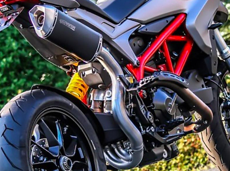 SPARK GDU1805 Ducati Hypermotard 821 (13/15) High Position Exhaust System "Force" (EU homologated)