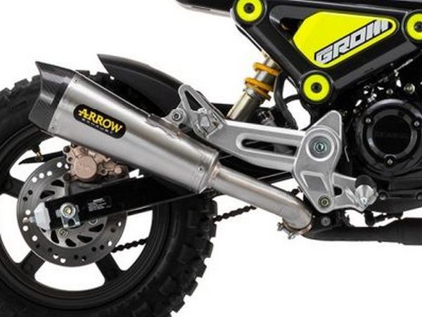 ARROW 52511XKI Honda MSX125 Grom (2021+) Steel Slip-on Exhaust "X Kone" – Accessories in the 2WheelsHero Motorcycle Aftermarket Accessories and Parts Online Shop