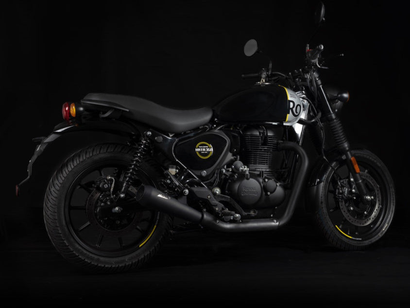 ZARD Royal Enfield Hunter 350 (2023+) Black Cerakote Slip-on Exhaust – Accessories in the 2WheelsHero Motorcycle Aftermarket Accessories and Parts Online Shop