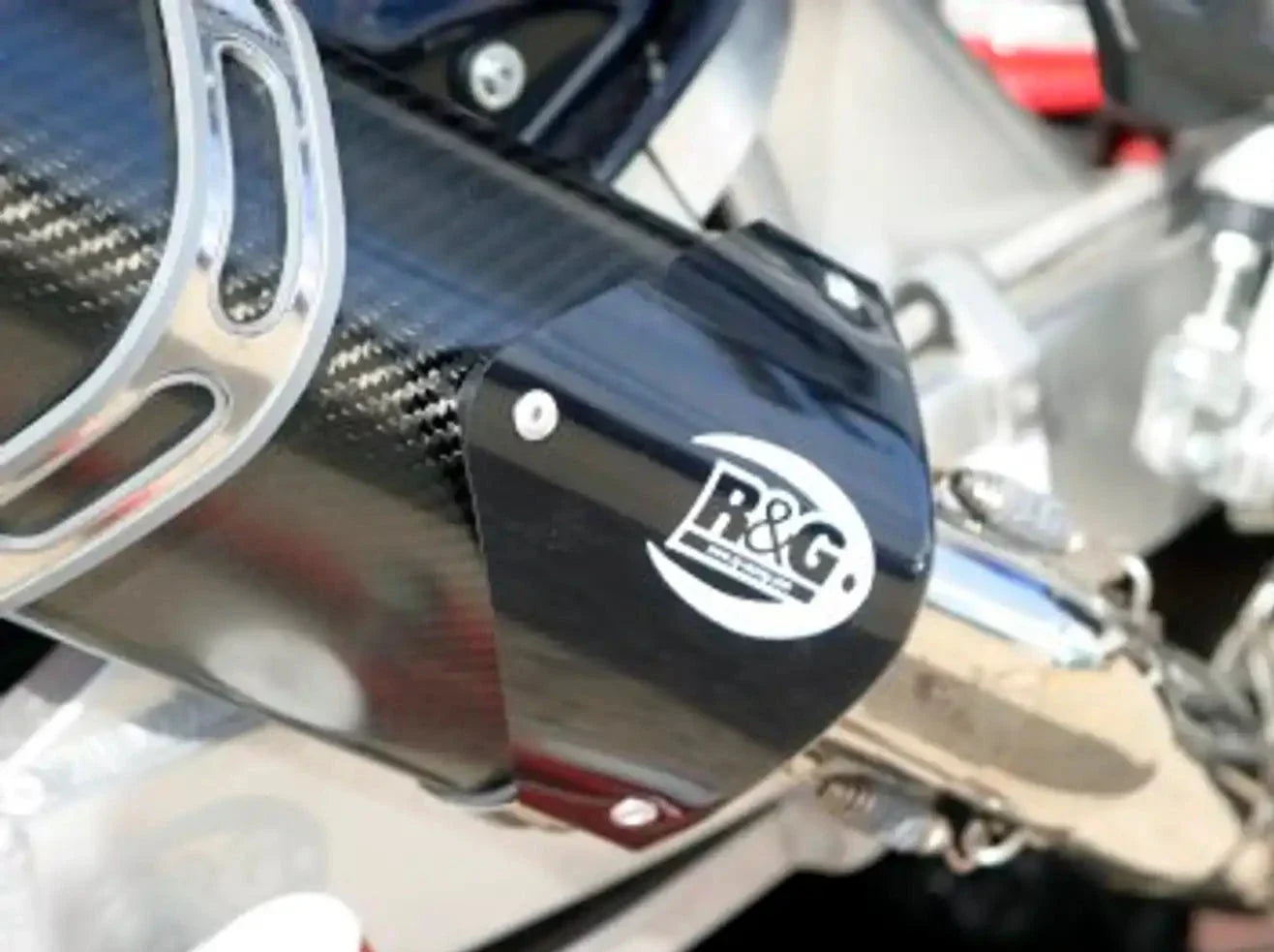 EP0007 - R&G RACING Suzuki GSX-R1000 (07/08) Tri Oval Exhaust Protector (can cover) – Accessories in the 2WheelsHero Motorcycle Aftermarket Accessories and Parts Online Shop