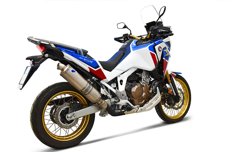 TERMIGNONI H16608040ITI Honda CRF1100L AFRICA TWIN (20/21) Slip-on Exhaust – Accessories in the 2WheelsHero Motorcycle Aftermarket Accessories and Parts Online Shop