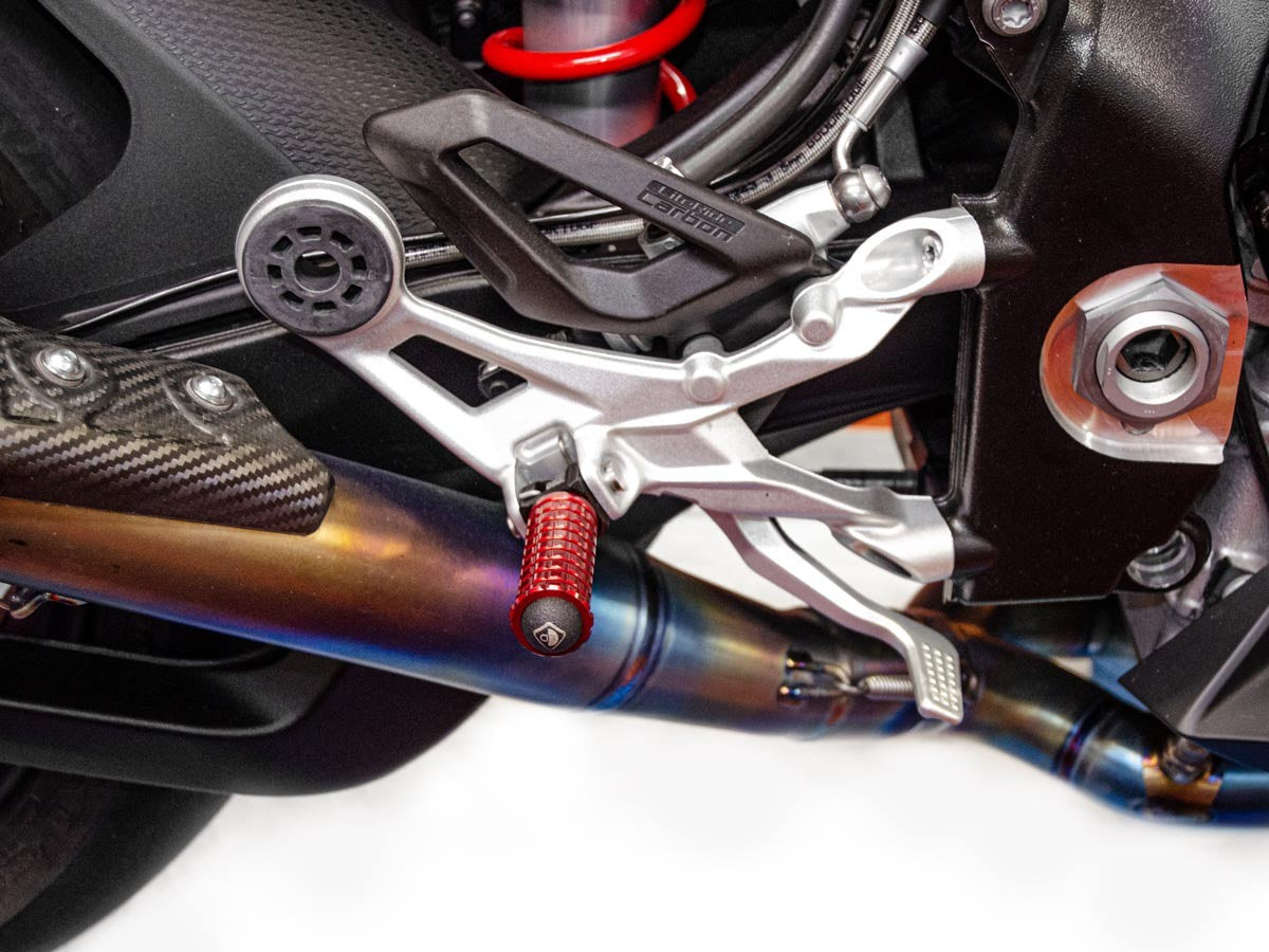 KAPM03 - DBK Moto Guzzi Footpeg Supports (pilot) – Accessories in the Motodeal Motorcycle Aftermarket Accessories and Parts Online Shop