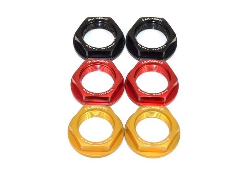 KDPR04 - DUCABIKE Ducati Rear Wheel Nuts set – Accessories in the Motodeal Motorcycle Aftermarket Accessories and Parts Online Shop