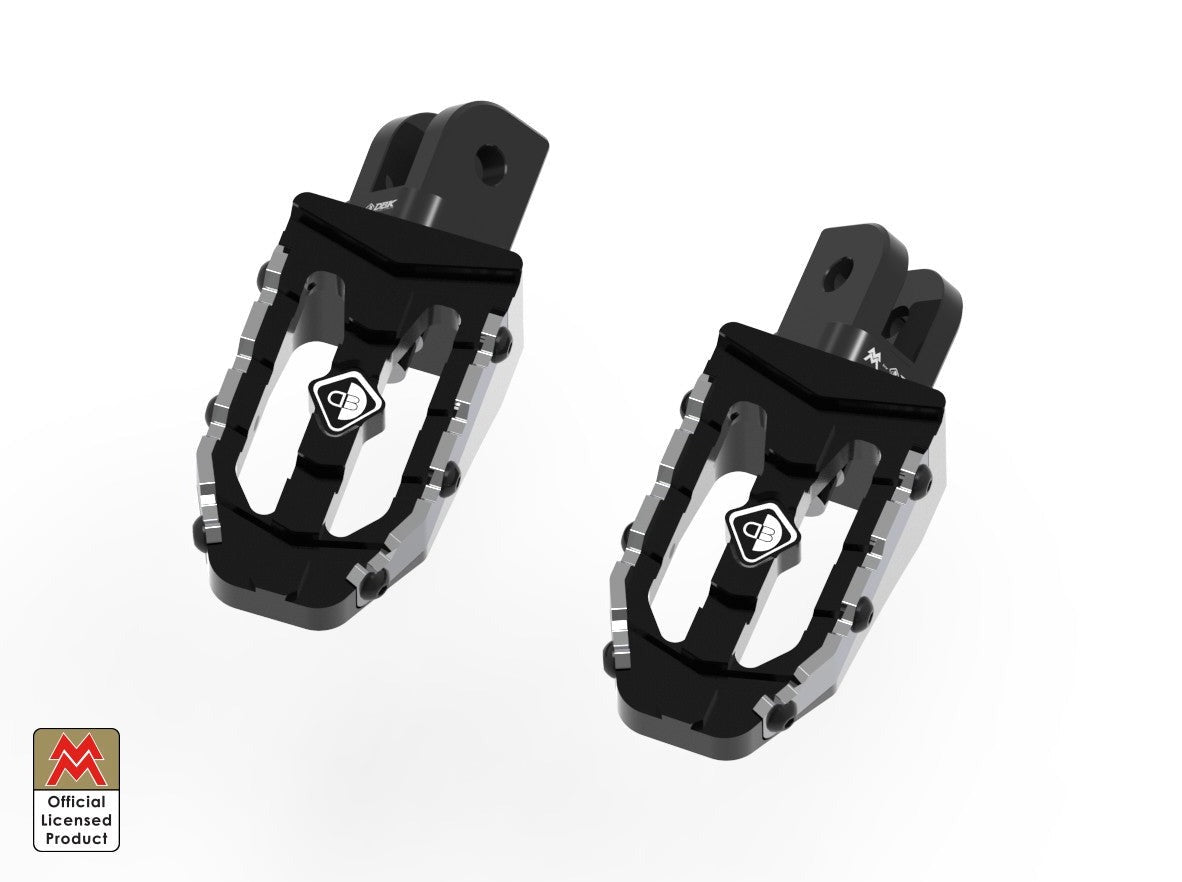 KPDM06 - DBK Moto Morini (2021+) Enduro Footpegs (pilot) – Accessories in the Motodeal Motorcycle Aftermarket Accessories and Parts Online Shop