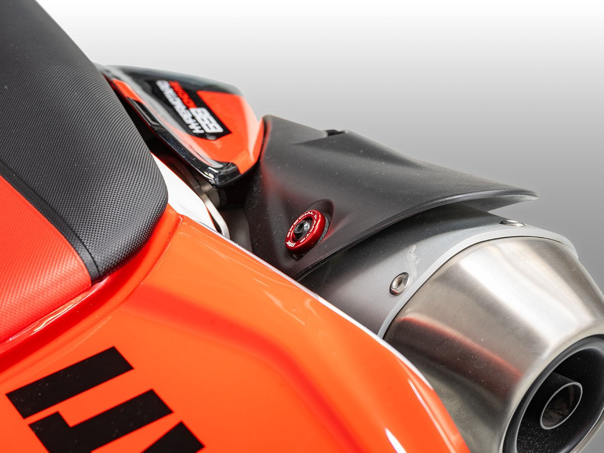 KRND01 - DBK Ducati Hypermotard 698 Mono (2024+) Exhaust Screws Washers Kit – Accessories in the Motodeal Motorcycle Aftermarket Accessories and Parts Online Shop