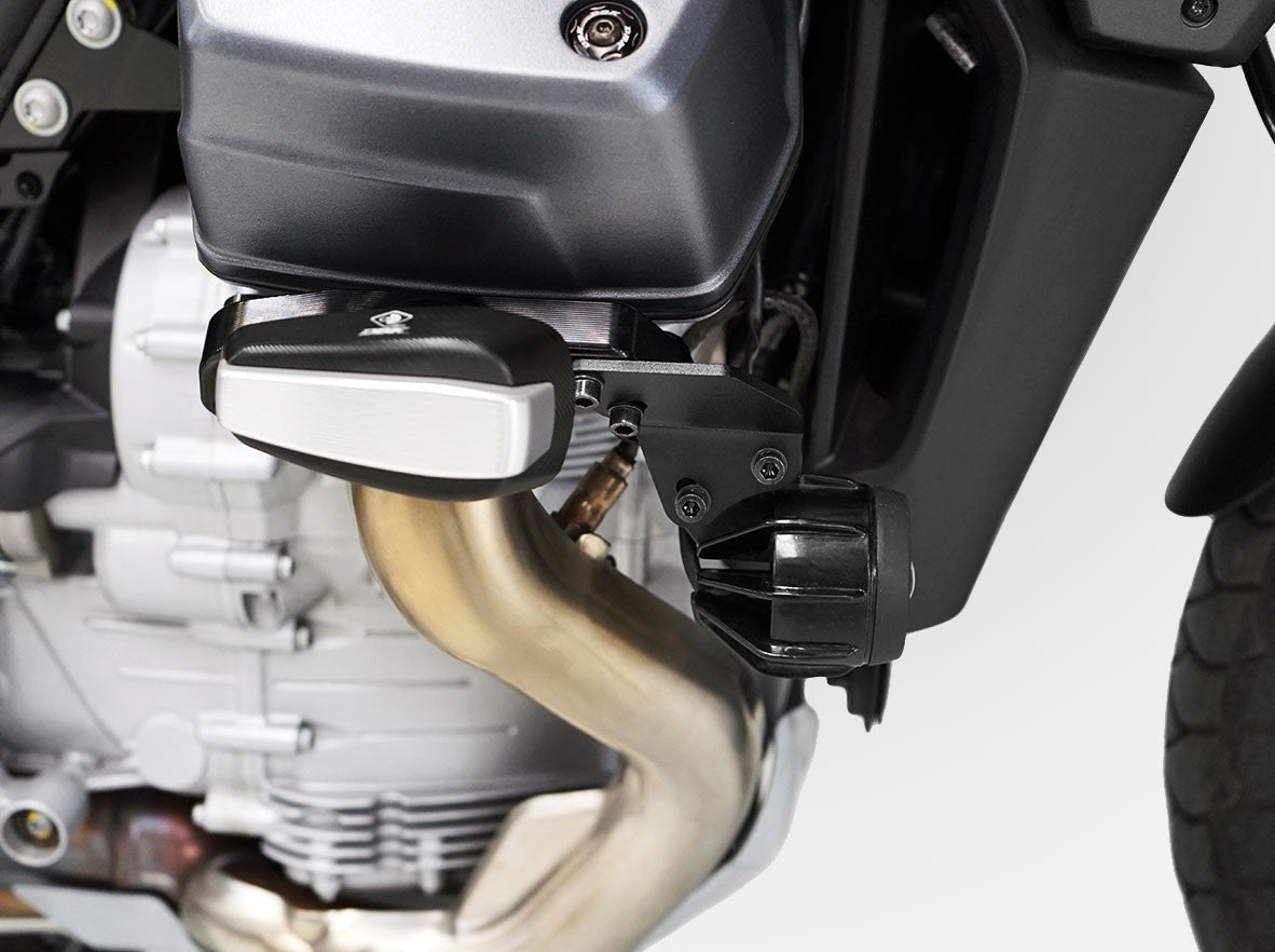 KSFMG01 - DUCABIKE Moto Guzzi V100 / Stelvio Spotlight Bracket Kit – Accessories in the Motodeal Motorcycle Aftermarket Accessories and Parts Online Shop