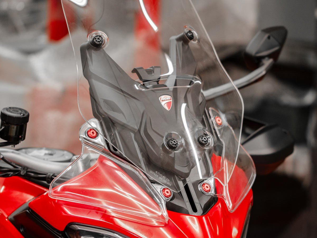 KVT02 - DUCABIKE Ducati Multistrada V4 Air Deflector Screws – Accessories in the Motodeal Motorcycle Aftermarket Accessories and Parts Online Shop