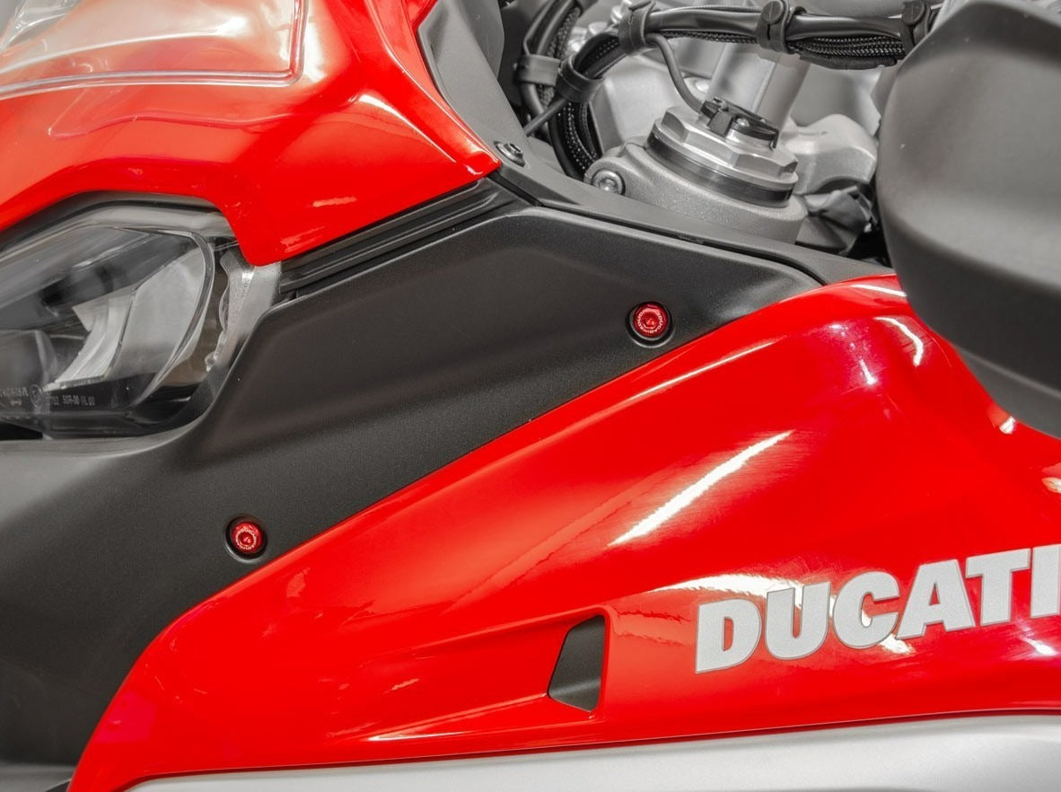 KVT05 - DUCABIKE Ducati Multistrada V4 (2021+) Air Conveyors Screw Kit – Accessories in the Motodeal Motorcycle Aftermarket Accessories and Parts Online Shop