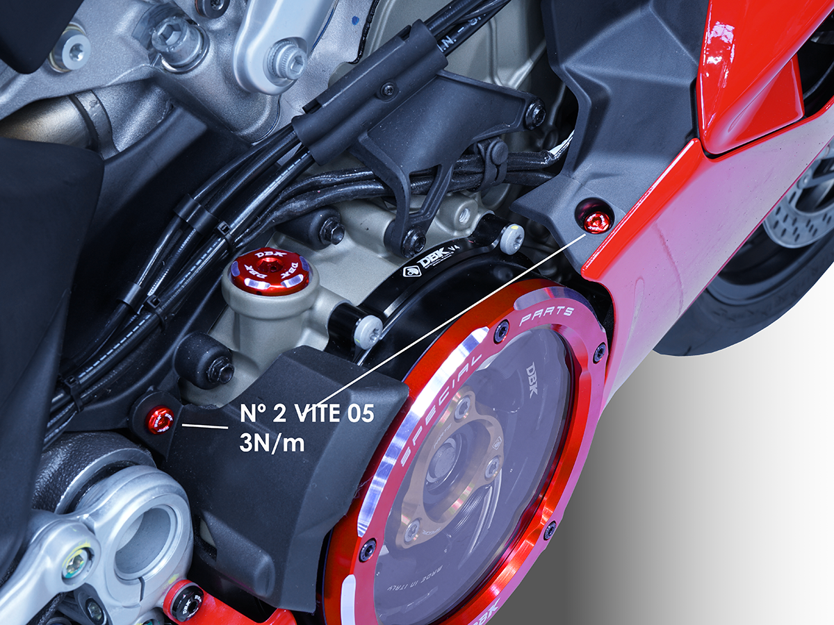 DBK DUCABIKE KVT101 Ducati Panigale V4 Tank Panel Screws Kit (low right) – Accessories in the Motodeal Motorcycle Aftermarket Accessories and Parts Online Shop