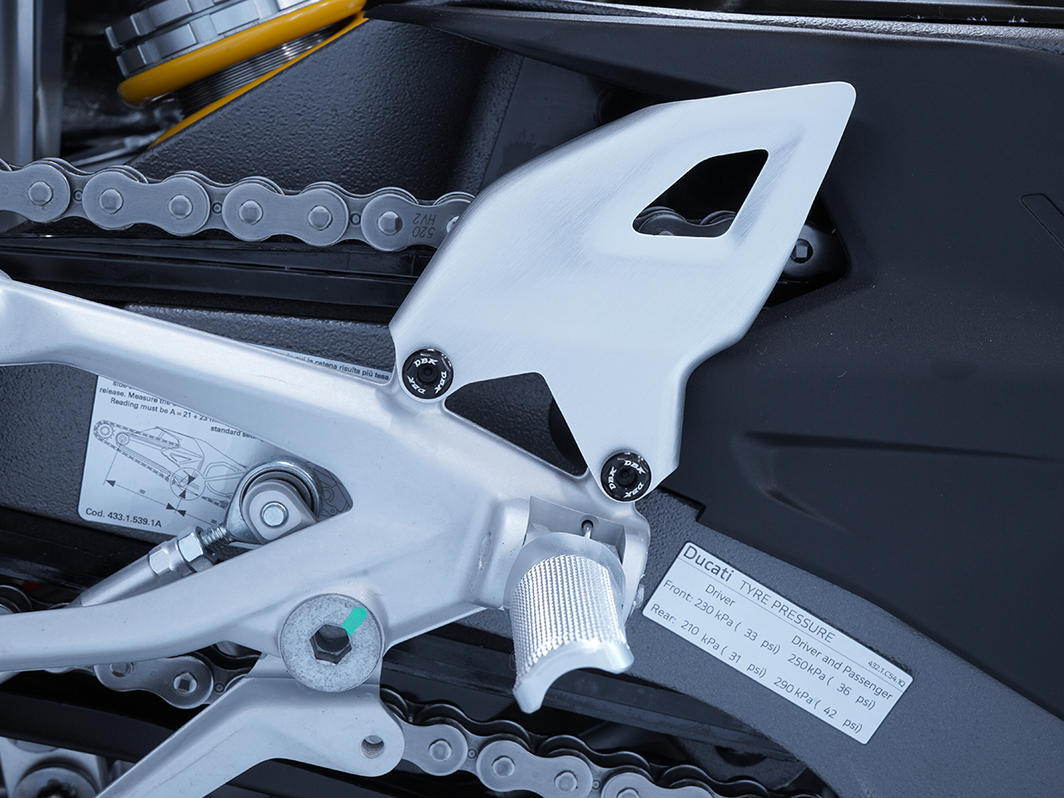 DBK DUCABIKE KVT103 Ducati Panigale V4 Heel Guards Screws Kit – Accessories in the Motodeal Motorcycle Aftermarket Accessories and Parts Online Shop