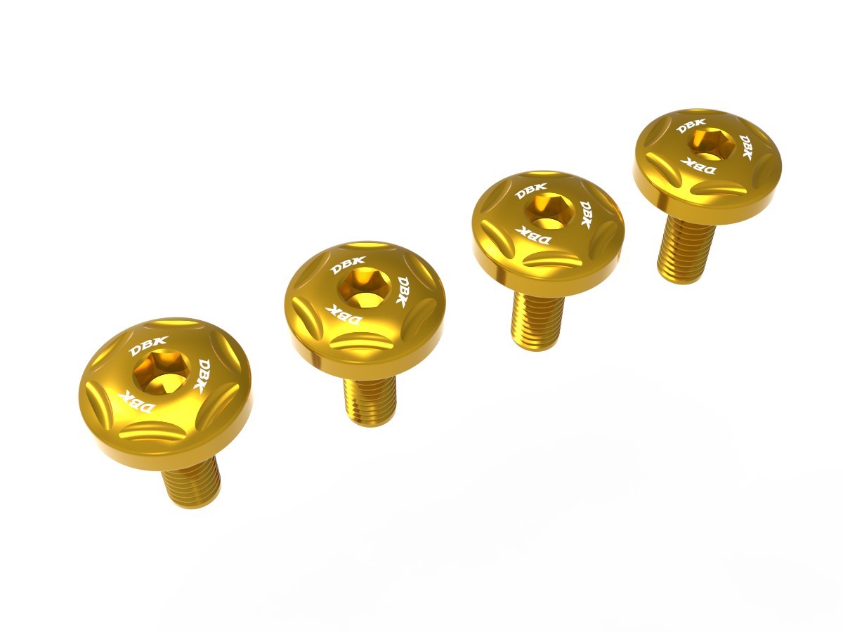 DBK DUCABIKE KVT104 Ducati Panigale V4 Front Fender Screws Kit – Accessories in the Motodeal Motorcycle Aftermarket Accessories and Parts Online Shop