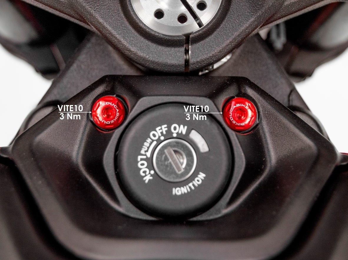 KVT13 - DUCABIKE Ducati Key Lock Screw Kit – Accessories in the Motodeal Motorcycle Aftermarket Accessories and Parts Online Shop