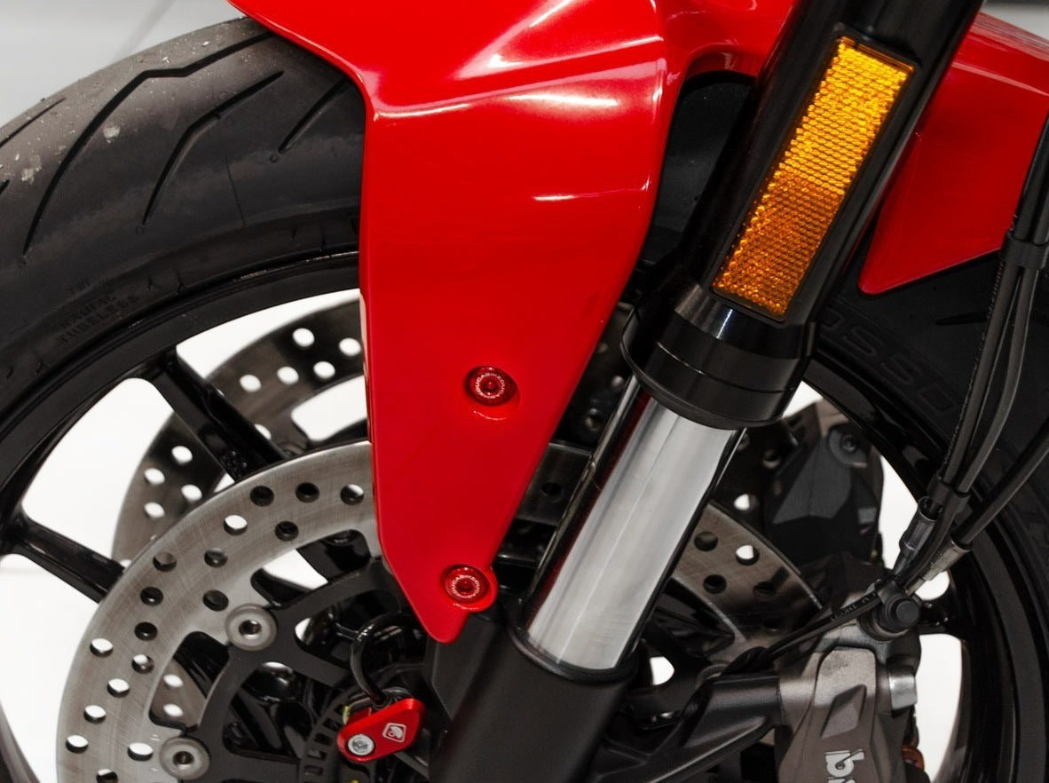 KVT16 - DUCABIKE Ducati Front Fender Screws Kit – Accessories in the Motodeal Motorcycle Aftermarket Accessories and Parts Online Shop