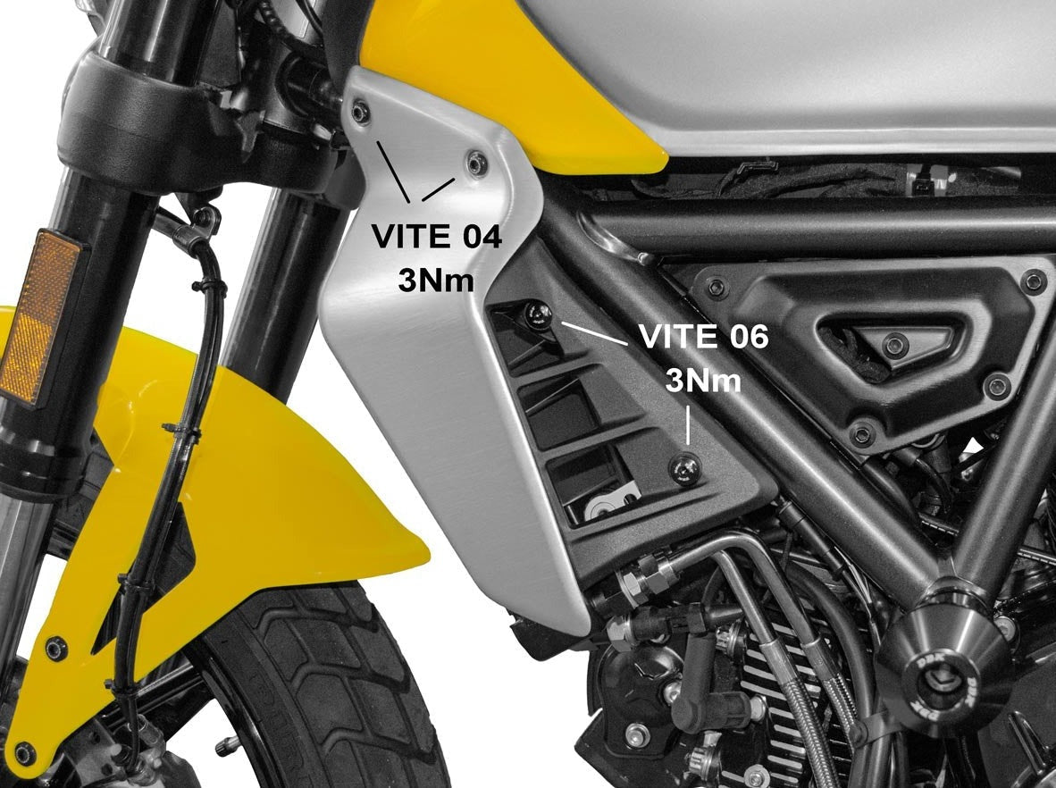 KVT37 - DUCABIKE Ducati Scrambler 800 (2023+) Front Side Panels Screw Kit – Accessories in the Motodeal Motorcycle Aftermarket Accessories and Parts Online Shop