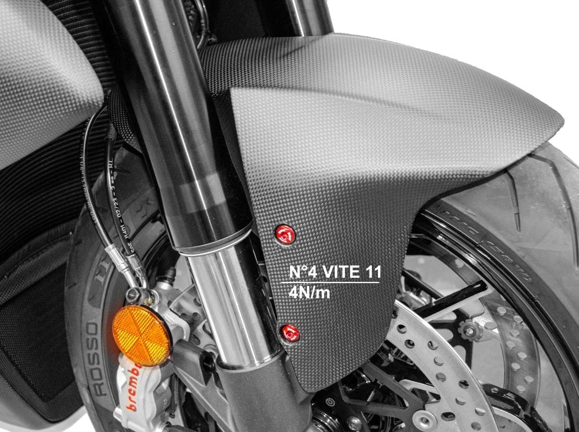 KVT41 - DUCABIKE Ducati Diavel V4 (2023+) Front Fender Screw Kit – Accessories in the Motodeal Motorcycle Aftermarket Accessories and Parts Online Shop
