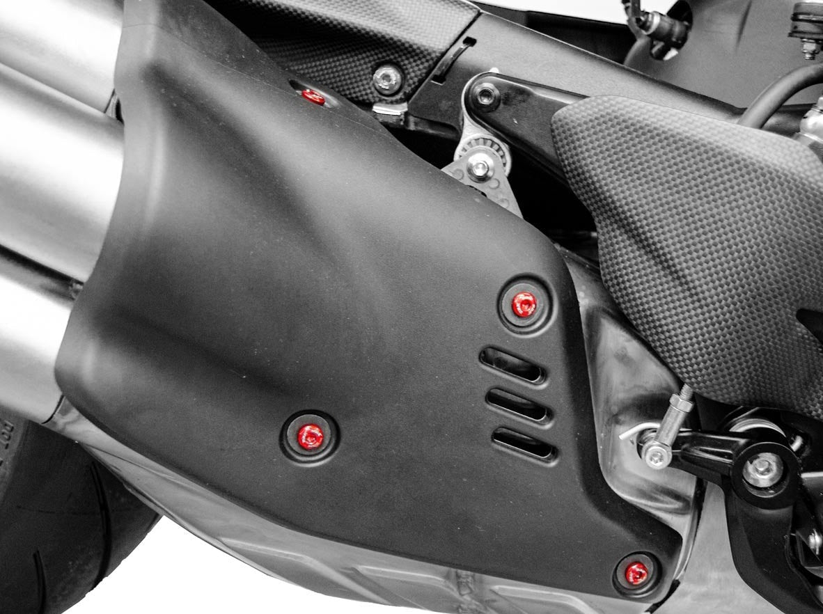 KVT43 - DUCABIKE Ducati Diavel V4 (2023+) Exhaust Protection Cover Screw Kit – Accessories in the Motodeal Motorcycle Aftermarket Accessories and Parts Online Shop